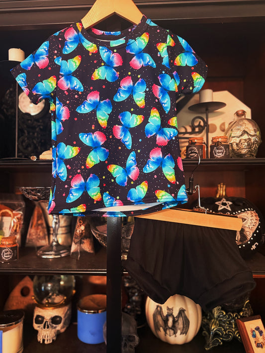 BUTTERFLY TEE SET