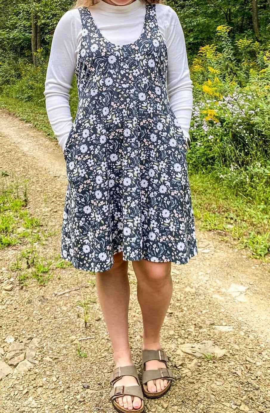 ADULT XL PINAFORE DRESS