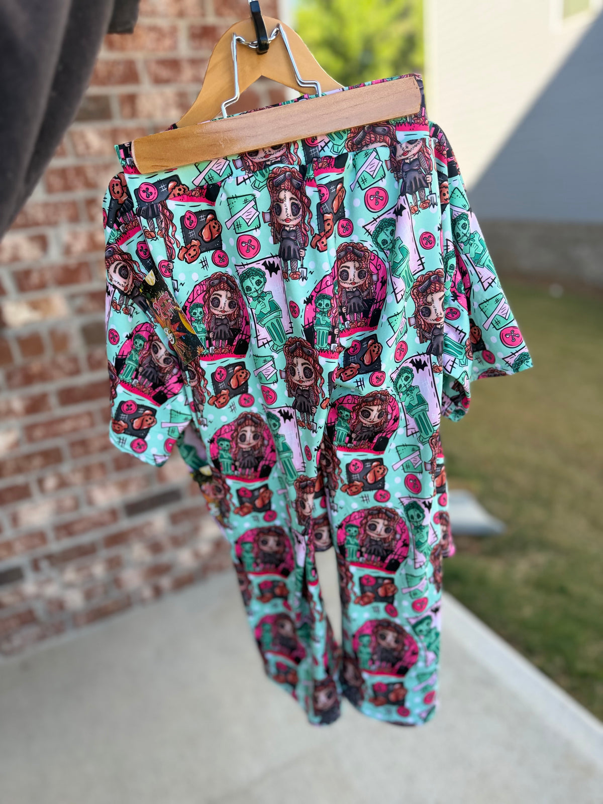 LISA TEE + WIDE LEG SET 7/8Y