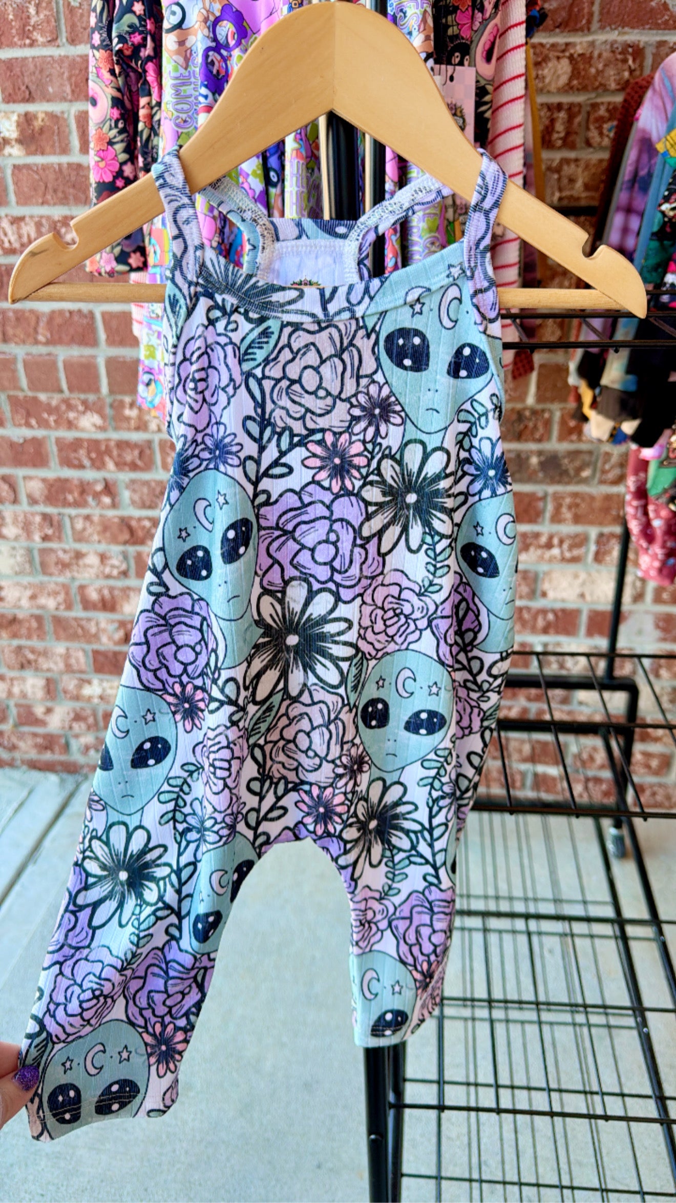 ALIEN TERRAN ROMPER 9/12M