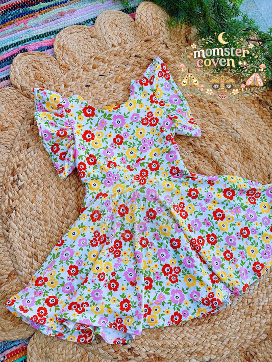 FLORAL PRIMROSE DRESS