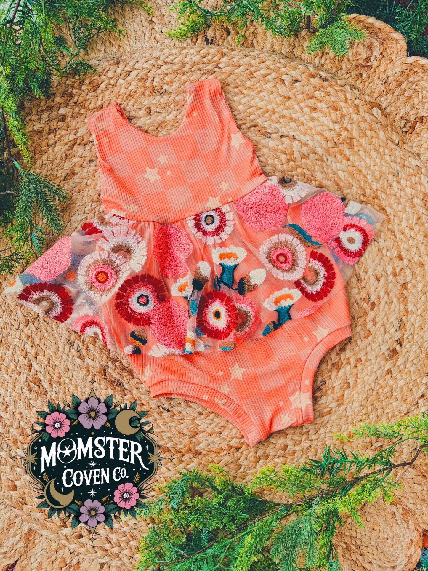 SKIRTED BUBBLE ROMPER