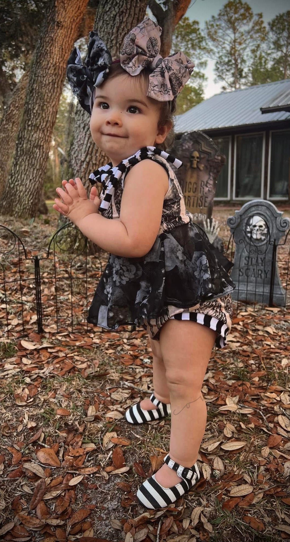 EVY SKIRTED ROMPER- NO SNAPS