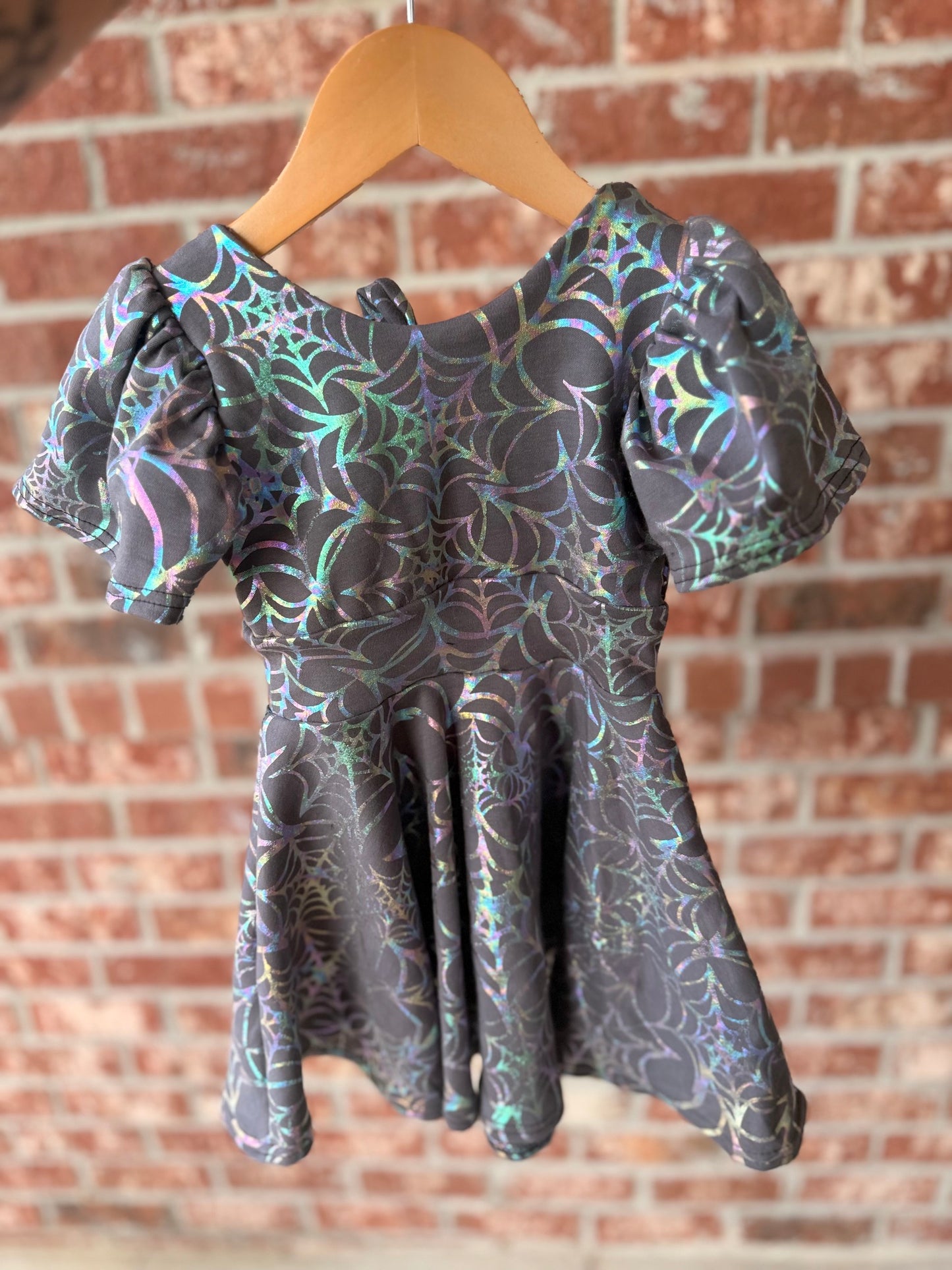 HALO SPIDER WEBS DRESS + BUMMIES