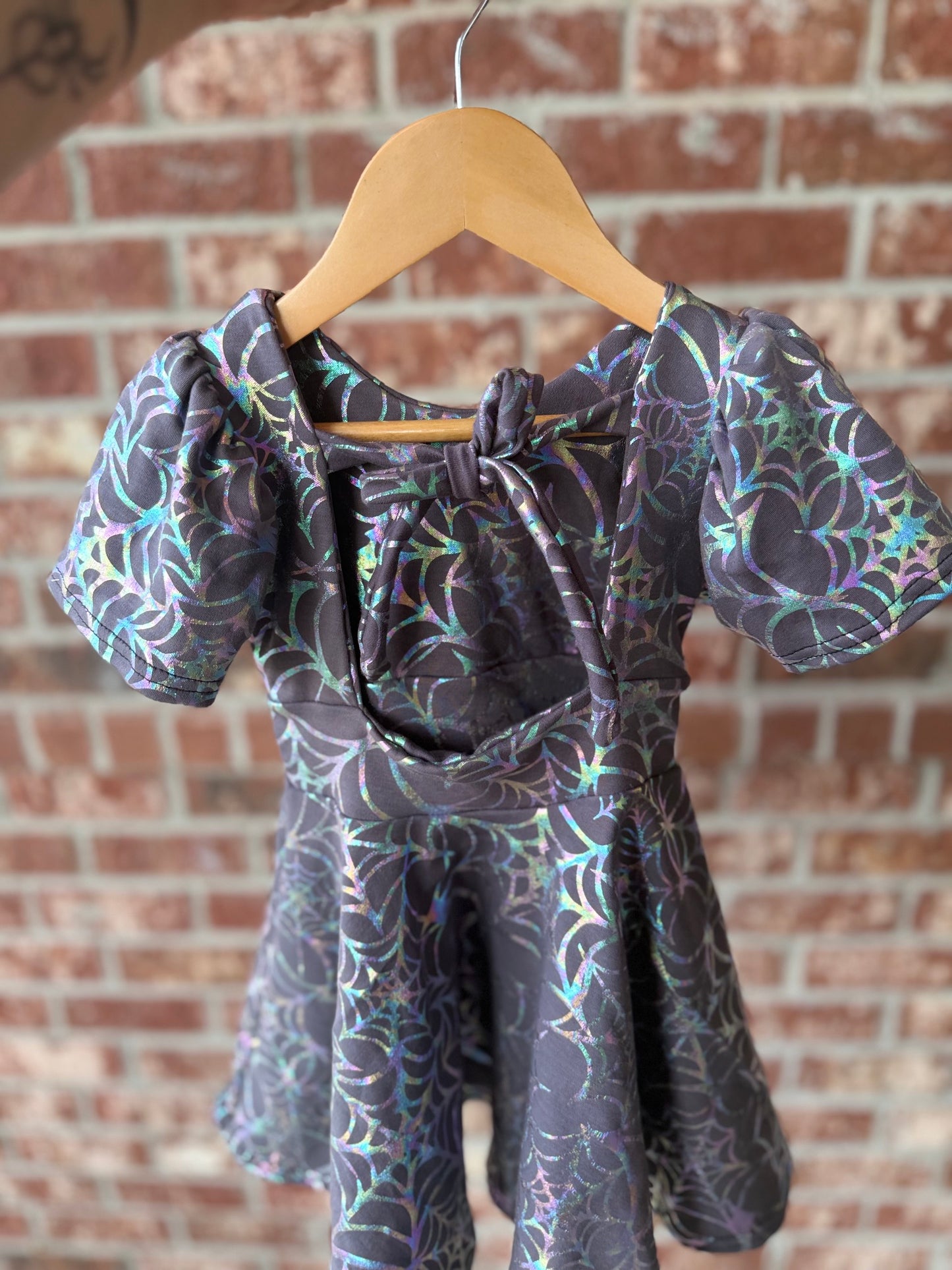 HALO SPIDER WEBS DRESS + BUMMIES