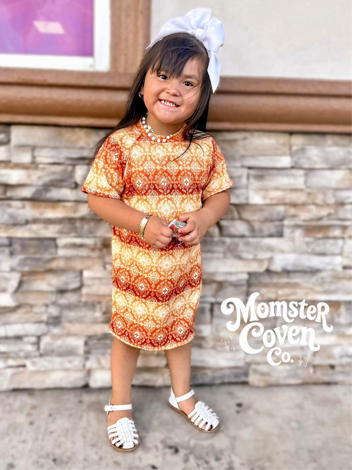 KIDS BLACK FRIDAY TEE SHIRT DRESS